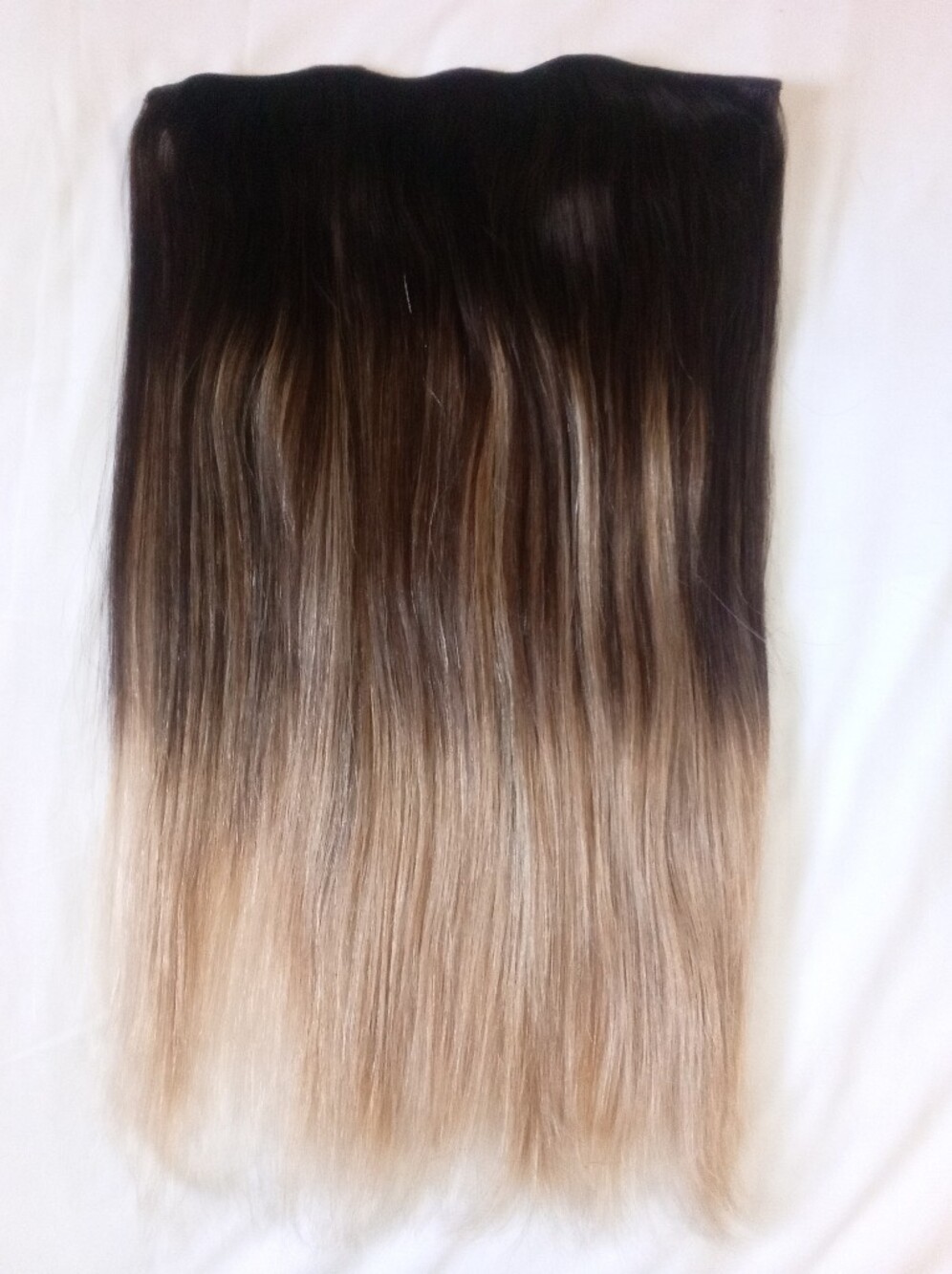 Bellami Halo Pro Extensions 18" #2/18 Dark Brown/Dirty Blonde Balayage Hair